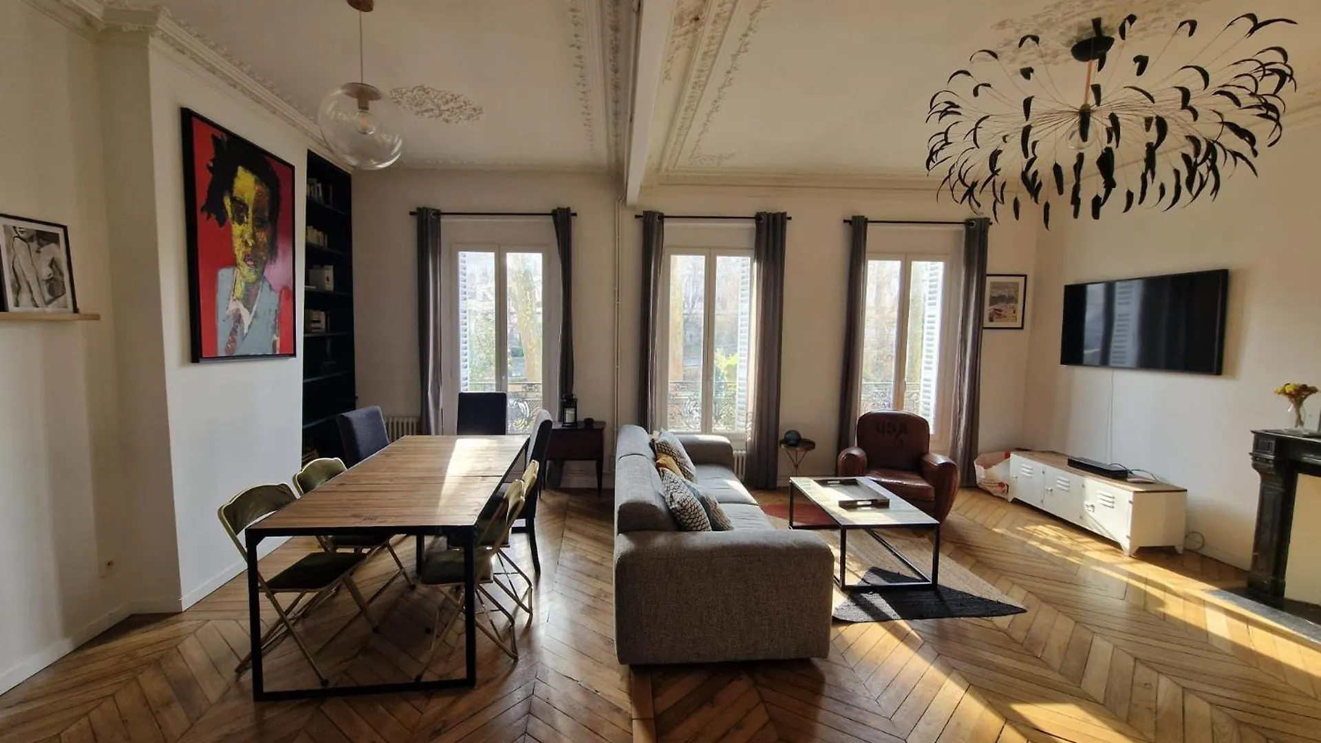 Parisian Nest 15 Min Adidas Arena & Montmartre Apartment Paris