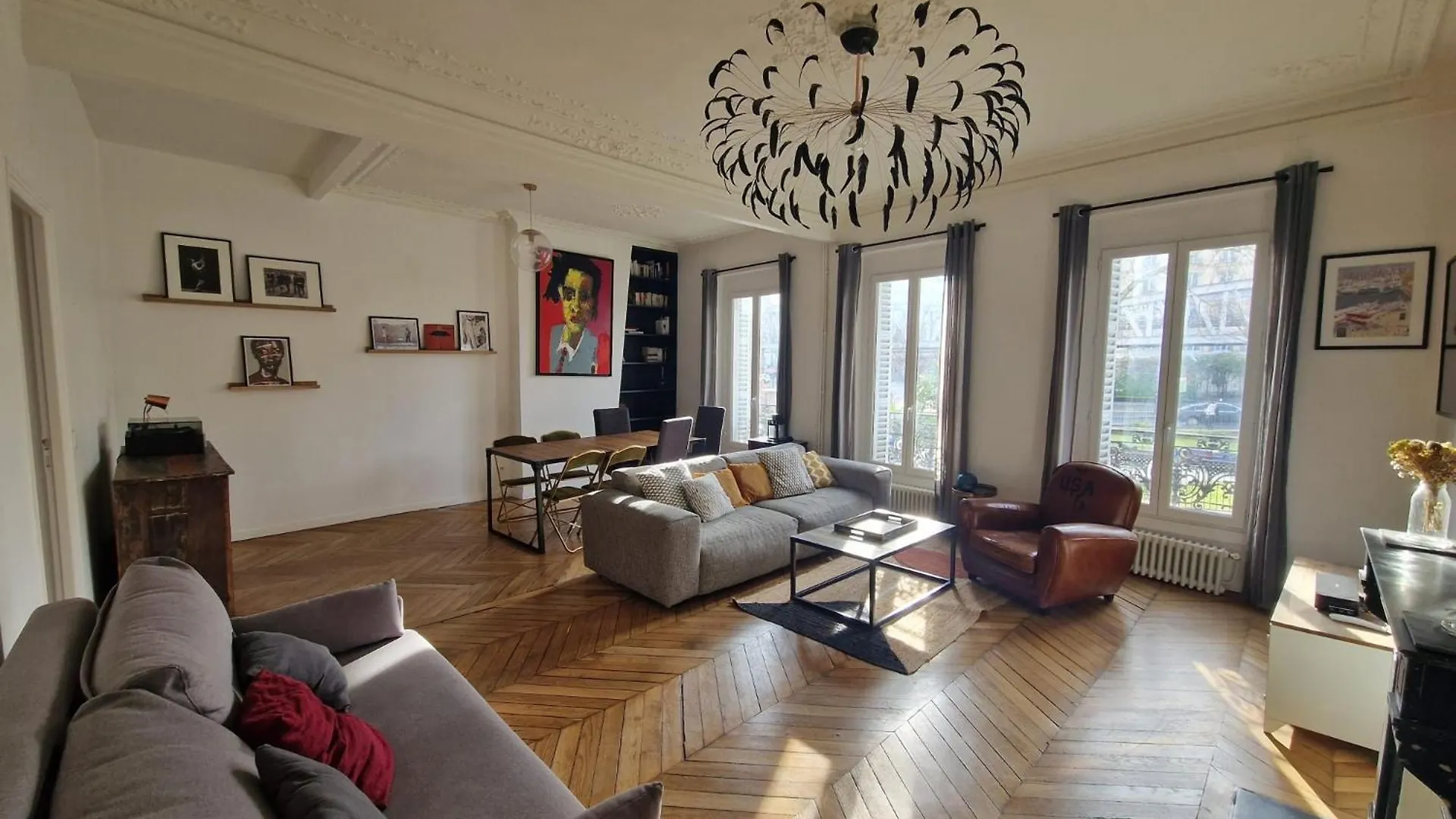 Apartmán Parisian Nest 15 Min Adidas Arena & Montmartre